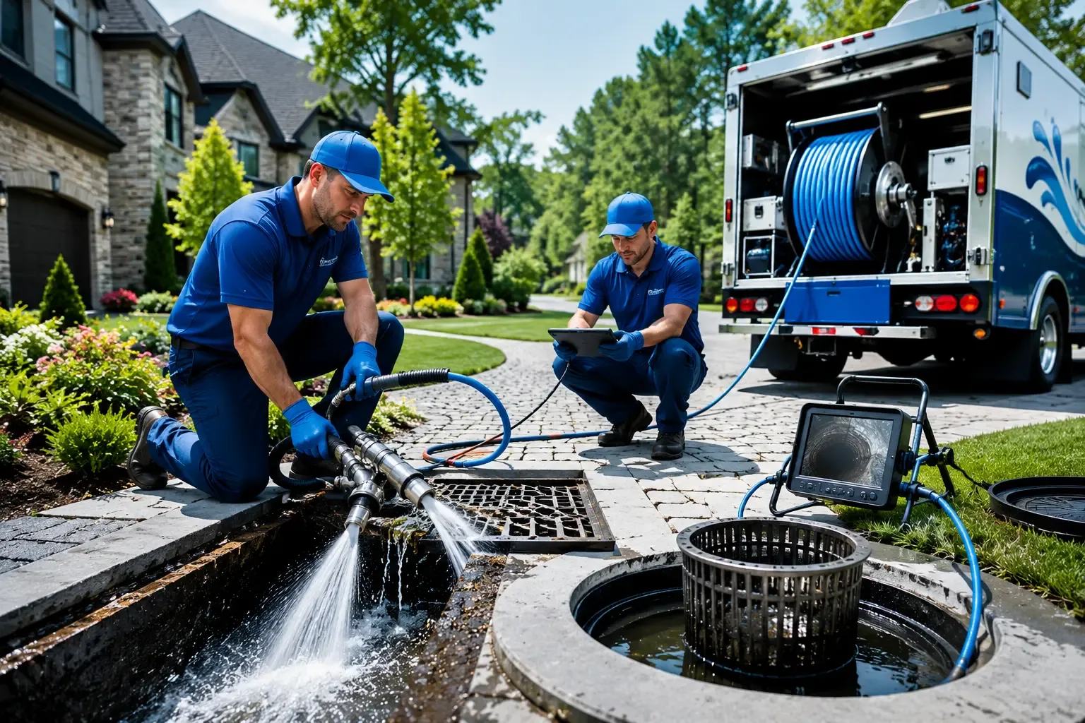 Local outdoor drain cleaning professionals in Walling, TN
